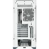 Corsair 5000D AIRFLOW Midi Tower Bianco bianco, Midi Tower, PC, Bianco, Plastica, Acciaio, Vetro temperato, Giocare, 17 cm