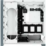 Corsair 5000D AIRFLOW Midi Tower Bianco bianco, Midi Tower, PC, Bianco, Plastica, Acciaio, Vetro temperato, Giocare, 17 cm