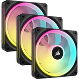 Corsair iCUE LINK QX120 RGB 120mm Ricondizionato, Ventola Nero