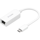 D-Link DUB-E250 scheda di rete e adattatore Ethernet 2500 Mbit/s Cablato, USB tipo-C, Ethernet, 2500 Mbit/s, Bianco