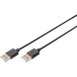 Digitus Cavo di collegamento USB 2.0 USB-A (spina) > USB-A (spina) Nero