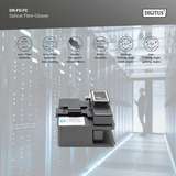 Digitus Dispositivo di separazione fibra ottica, Strumento di montaggio Nero