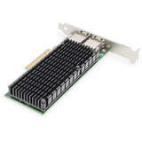 Digitus Ethernet 10 Gigabit a 2 porte, Scheda di rete 