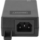 Digitus Iniettore Gigabit Ethernet PoE+, 802.3at 30 W, Iniettore PoE Nero
