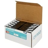 Dymo D1 etichette originali | stampa nera su bianco | 12 mm x 7 mm | etichette autoadesive per etichettatrice LabelManager | 10 pezzi, Nastro di scrittura Nero, Etichetta per stampante autoadesiva, LabelManager 100, LabelManager 100PLUS, LabelManager 120P, LabelManager 150, LabelManager 160,..., 1,2 cm, 7 m, 300 g