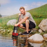 EINHELL GC-DP 9040 N 900 W 22000 l/h rosso/in acciaio inox, 900 W, AC, 22000 l/h, Nero, Rosso, Acciaio inossidabile