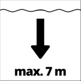 EINHELL GC-DP 9040 N 900 W 22000 l/h, Pompe immersione e pressione rosso/in acciaio inox, 900 W, AC, 22000 l/h, Nero, Rosso, Acciaio inossidabile