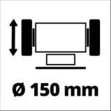 EINHELL Levigatrice doppia TC-BG 150, Smerigliatrici da banco rosso/Nero