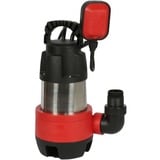 Einhell GC-DP 9040 N 900 W 22000 l/h rosso/in acciaio inox, 900 W, AC, 22000 l/h, Nero, Rosso, Acciaio inossidabile