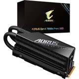 GIGABYTE AORUS Gen4 7000s M.2 2000 GB PCI Express 4.0 3D TLC NAND NVMe Nero, 2000 GB, M.2, 7000 MB/s