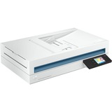 HP ScanJet Enterprise Flow N6600 fnw1 Scanner piano 1200 x 1200 DPI A4 Bianco bianco, 216 x 356 mm, 1200 x 1200 DPI, 50 ppm, Scanner piano, Bianco, 7,11 cm (2.8")