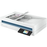 HP ScanJet Enterprise Flow N6600 fnw1 Scanner piano 1200 x 1200 DPI A4 Bianco bianco, 216 x 356 mm, 1200 x 1200 DPI, 50 ppm, Scanner piano, Bianco, 7,11 cm (2.8")