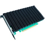 HighPoint SSD7104 controller RAID PCI Express x16 3.0 14 Gbit/s M.2, PCI Express x16, 0, 1, 14 Gbit/s, 920585 h, CE, FCC, RoHS, REACH, WEEE