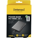 Intenso Powerbank MC10000 grigio/Nero