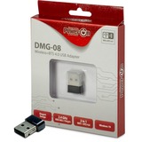 Inter-Tech DMG-08 WLAN / Bluetooth 150 Mbit/s Wireless, USB, WLAN / Bluetooth, Wi-Fi 4 (802.11n), 150 Mbit/s