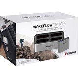 Kingston Workflow Station Cablato USB 3.2 Gen 2 (3.1 Gen 2) Type-C Nero, Argento argento/Nero, Cablato, USB 3.2 Gen 2 (3.1 Gen 2) Type-C, Nero, Argento, Cina, dC, Windows 10, Windows 10 Education, Windows 10 Education x64, Windows 10 Enterprise, Windows 10...