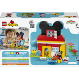 LEGO DUPLO Casa meravigliosa di Topolino con Minnie e Pluto, Giochi di costruzione 