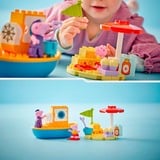 LEGO DUPLO Viaggio in barca di Peppa Pig, Giochi di costruzione Set da costruzione, 2 anno/i, Plastica, 23 pz, 442 g