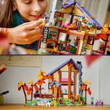 LEGO Friends Capanna accogliente nella foresta autunnale, Giochi di costruzione 