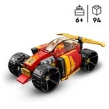 LEGO NINJAGO 71780 Auto da Corsa Ninja di Kai - EVOLUTION, Set 2in1 con Macchina Giocattolo e Fuoristrada, Giochi per Bambini, Giochi di costruzione Set 2in1 con Macchina Giocattolo e Fuoristrada, Giochi per Bambini, Set da costruzione, 6 anno/i, Plastica, 94 pz, 184 g