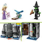 LEGO Wicked 75689 Città di Smeraldo e Castello Kiamo Ko, Giocattolo con Mini Bamboline di Elphaba e Glinda, Scimmia, Accessori, Giochi di costruzione Giocattolo con Mini Bamboline di Elphaba e Glinda, Scimmia, Accessori, Set da costruzione, 9 anno/i, Plastica, 860 pz, 955 g