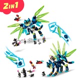 LEGO Zoey e Zian, il gatto-gufo, Giochi di costruzione il gatto-gufo, Set da costruzione, 9 anno/i, Plastica, 437 pz, 527 g