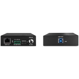 Lindy USB 3.2 Gen 1 Cat.6A HDBaseT Extender, Estensione USB Nero