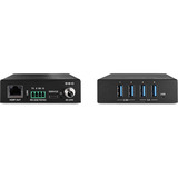 Lindy USB 3.2 Gen 1 Cat.6A HDBaseT Extender, Estensione USB Nero