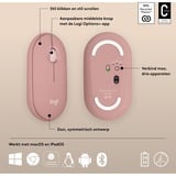 Logitech Pebble Mouse 2 M350s rosa