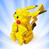 Mattel Pokémon FVK81 accessorio per giocattoli da costruzione Figura di costruzione Giallo Figura di costruzione, 8 anno/i, Giallo, 600 pz