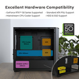 Montech X5M, Chassis Tower Nero