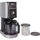 Ninja CREAMi Deluxe Eismaschine NC502EU, Gelatiera Nero/Argento