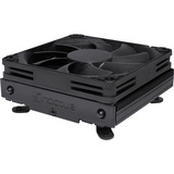 Noctua NH-L9I-17XX CH.BK sistema di raffreddamento per computer Processore Ventilatore 9,2 cm Nero Nero, Ventilatore, 9,2 cm, 600 Giri/min, 2500 Giri/min, 23,6 son, 57,5 m³/h