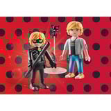 PLAYMOBIL Miraculous: Adrien & Cat Noir, Giochi di costruzione 