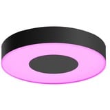 Philips Hue Plafoniera Xamento media, Luce LED Nero, Philips Hue White and Color ambiance Plafoniera Xamento media, Lampada a soffitto intelligente, Bluetooth, Nero, LED, Metallo, Lampadina/e non sostituibile/i