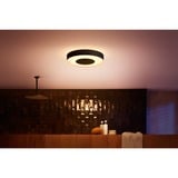 Philips Hue Plafoniera Xamento media, Luce LED Nero, Philips Hue White and Color ambiance Plafoniera Xamento media, Lampada a soffitto intelligente, Bluetooth, Nero, LED, Metallo, Lampadina/e non sostituibile/i