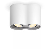 Philips Hue White Ambiance Faretto doppio a colonna, Luce LED bianco