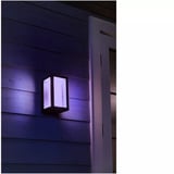 Philips Hue White & Color Ambiance Impress Applique da esterno, Luce LED Nero