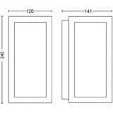 Philips Hue White & Color Ambiance Impress Applique da esterno, Luce LED Nero