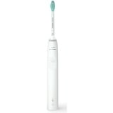 Philips Serie 3000 3000 series Sonicare Spazzolini Elettrici Sonici, confezione da 2 Spazzolini Bianchi HX3675/13, Spazzolino da denti elettrico bianco, confezione da 2 Spazzolini Bianchi HX3675/13, Adulto, Spazzolino elettrico sonico, Cura quotidiana, 31000 movimenti per minuto, Bianco, Bianco