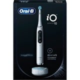 Procter & Gamble iO Series 10 Adulto Spazzolino rotante-oscillante Bianco, Spazzolino da denti elettrico bianco, Adulto, Spazzolino rotante-oscillante, Cura quotidiana, Pulito profondo, Cura gum, Sensibile, Sbiancante, Bianco, 2 min, Bianco