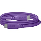 Rode Microphones USB 3.2 Gen1 Kabel SC27-PU purple, USB-C Stecker > USB-C Stecker, Cavo viola