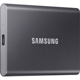 Samsung Portable SSD T7 500 GB Grigio, Disco a stato solido grigio, 500 GB, USB tipo-C, 3.2 Gen 2 (3.1 Gen 2), 1000 MB/s, Protezione della password, Grigio