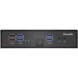 Shuttle DS50U5 Bundle incl. 8 GB DDR5-RAM, Barebone Nero