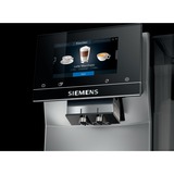 Siemens EQ.700 TP705D01 macchina per caffè Automatica Macchina da caffè combi 2,4 L Nero/in acciaio inox, Macchina da caffè combi, 2,4 L, Chicchi di caffè, Macinatore integrato, 1500 W, Nero