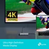 TP-Link UH6120C, Docking station grigio/Nero