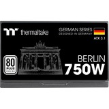 Thermaltake BERLIN 750W ATX3.1, Alimentatore PC Nero
