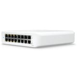 Ubiquiti UniFi Switch Lite 16 PoE L2 Gigabit Ethernet (10/100/1000) Supporto Power over Ethernet (PoE) Bianco, Interruttore bianco, L2, Gigabit Ethernet (10/100/1000), Supporto Power over Ethernet (PoE), Montabile a parete