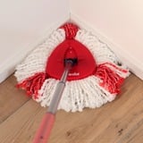 Vileda Set completo mocio Turbo 2in1 in microfibra, Tergipavimento Nero/Rosso