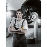 Wera Kraftform Kompakt 900 Imperial Set 1, con cacciavite a percussione, Set di bit Nero/Giallo